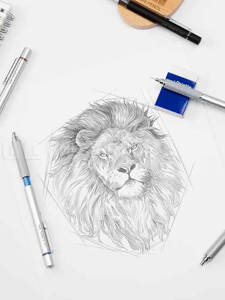 Uni Shift Pipe Lock Drafting Mechanical Pencil 0.3/0.5/0.7/0.9mm