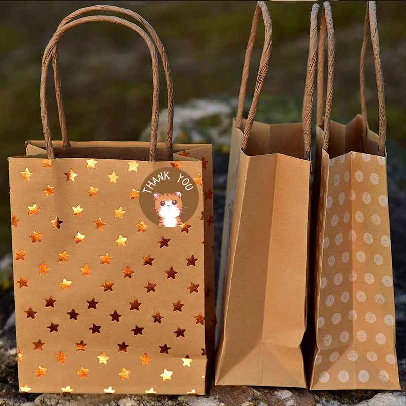 1000PCS Cat Thank You Stickers Labels for Small Business 1 INCH - TTpen