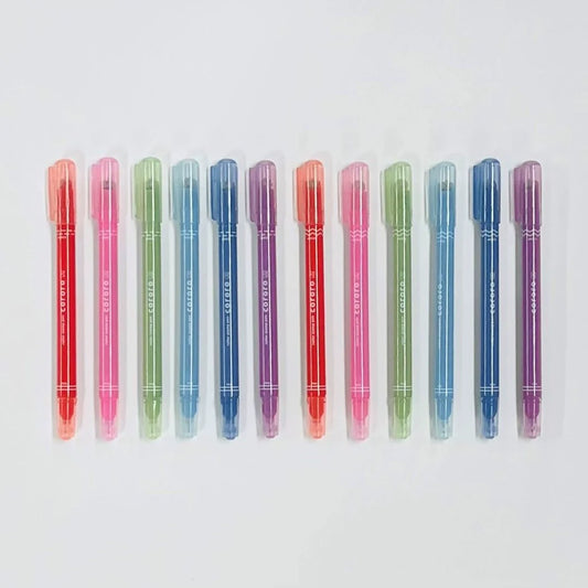 Sun-Star Cororo Roller Stamp Pen - Wave & Dot