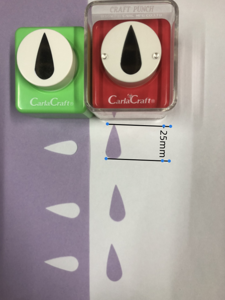 CARL Craft Mini Punch Japan Selection Water Drop - TTpen