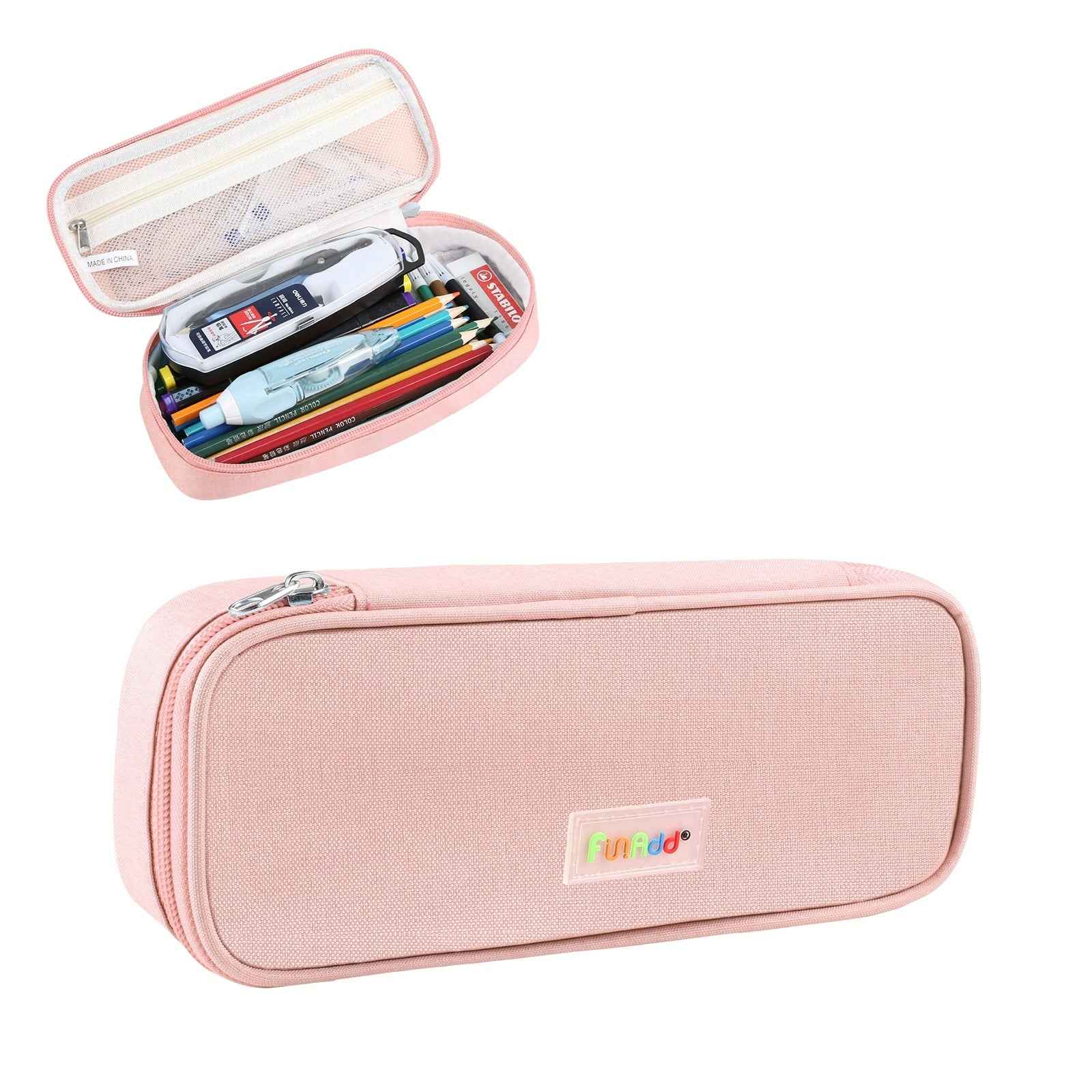 AddFun Large Capacity Pen Case,Pencil Pouch with Zipper - TTpen