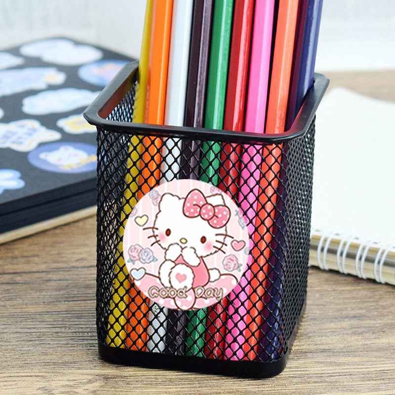 1000pcs Cute Hello Kitty Stickers,1 Inch Pink - TTpen