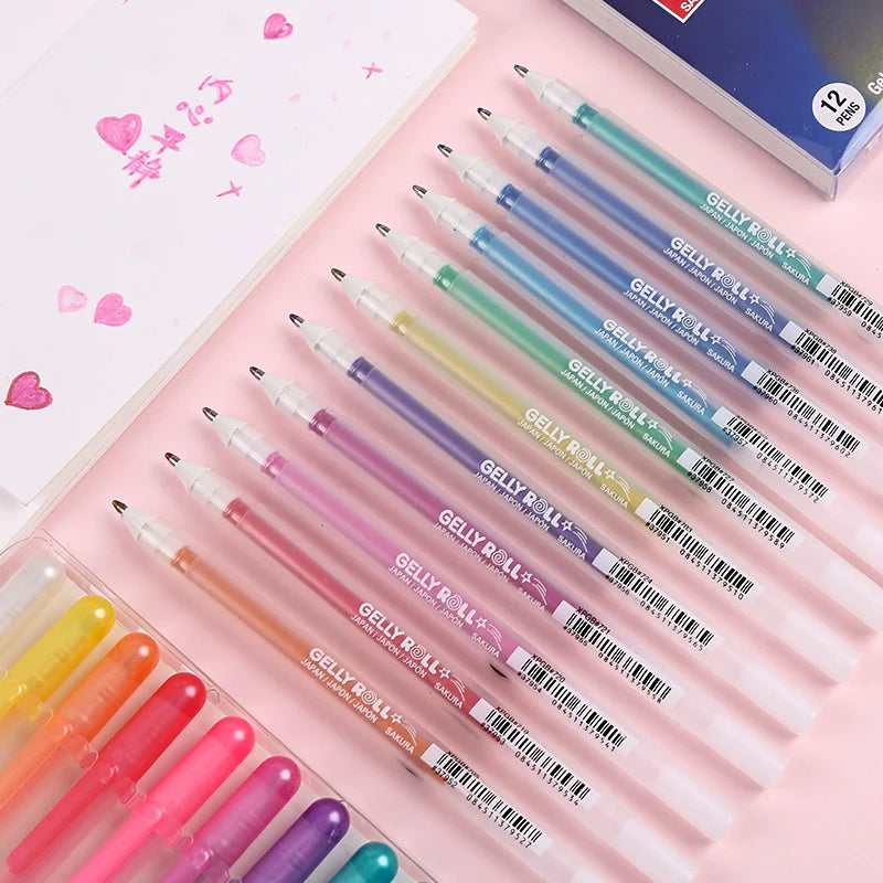 SAKURA Gelly Roll Stardust Gel Ink Pen 12 Pack