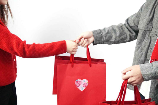 192pcs Valentine's Day Stickers 1.5 inch Heart Shape Labels - TTpen