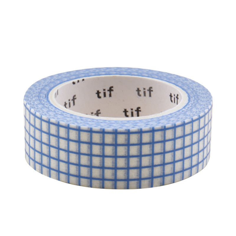 15mm Grid Washi Tape – 10m Per Roll 10 Pack