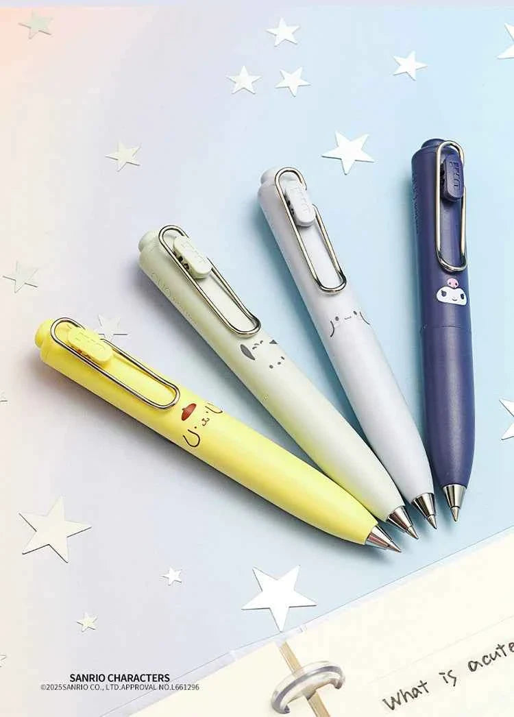 Uni-Ball One P Gel Pen 0.5mm 4 Pack Sanrio Limited Version