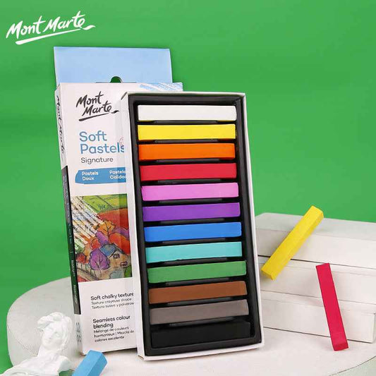 Mont Marte Soft Pastels Signature 12 Colours - TTpen