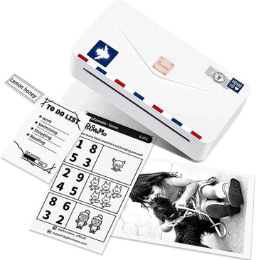 Phomemo M04AS 4 Inch Portable Thermal Printer for Photo Memo Note - TTpen