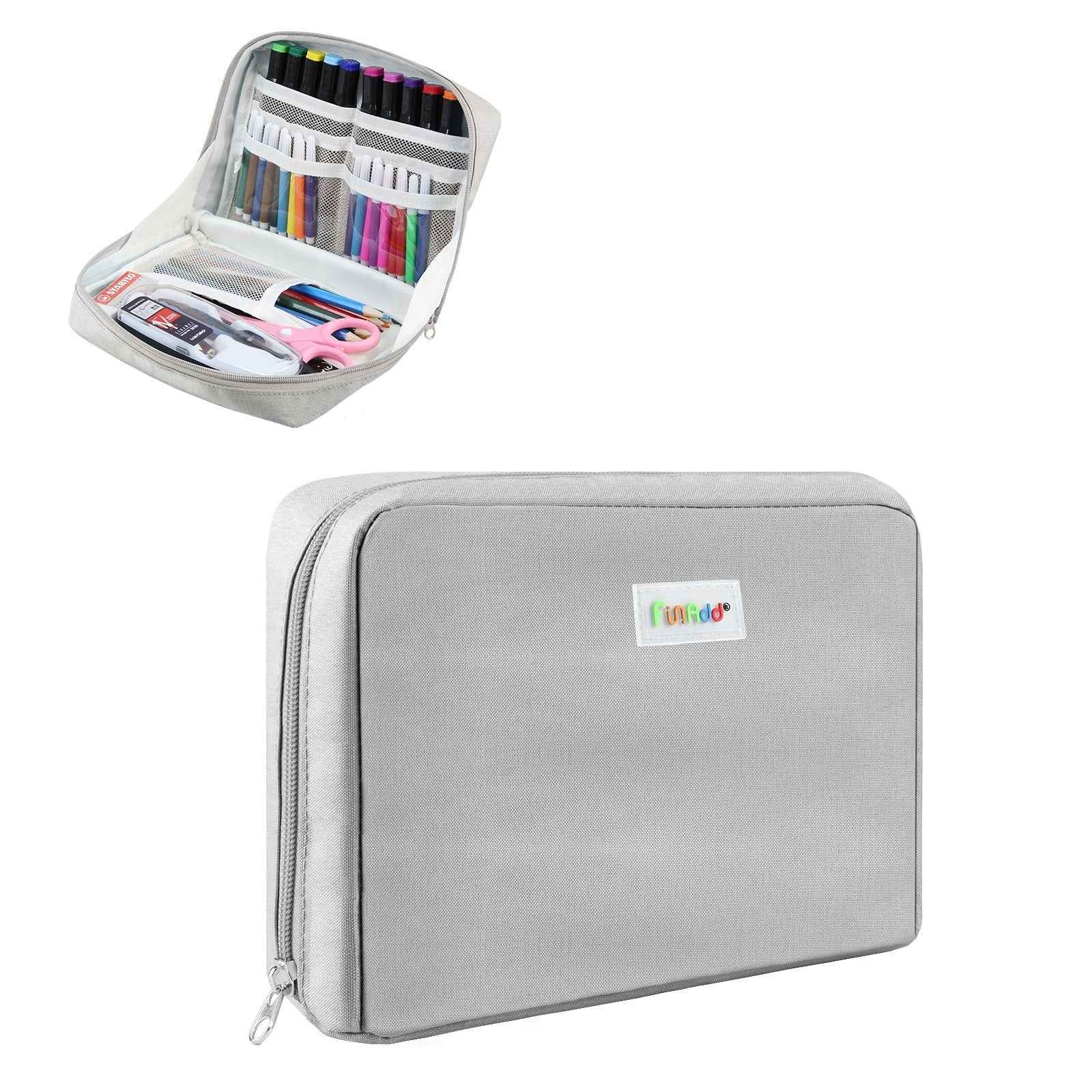AddFun Portable Pencil Bag,Large Pencil Case for Teen Boys Girls - TTpen