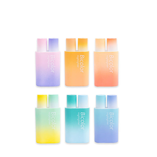 COLNK 2025 Highlighters 12 Color Eye-Protection with Soft Chisel Tips - TTpen