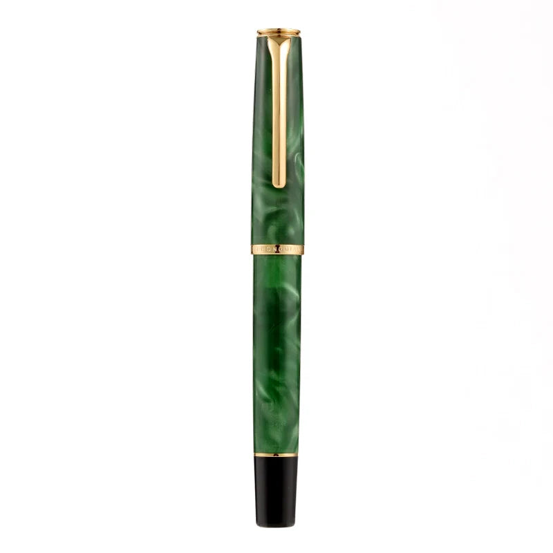 Hongdian N12 Piston Fountain Pen Fine Soft Nib Acrylic Design