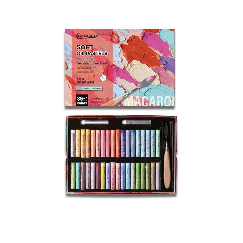 GIORGIONE Soft Oil Pastels for Artistis,24/36/48 Macaron Color - TTpen