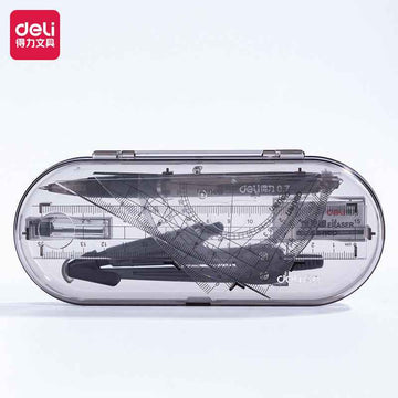 DELI 9591 Math Geometry Kit Set 8 Pieces - TTpen