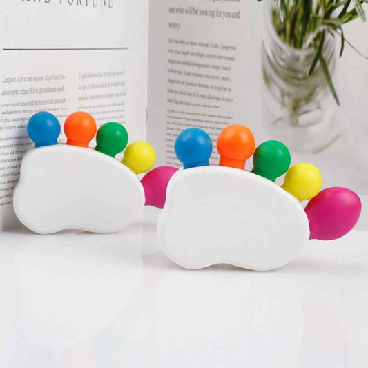 2pcs Foot Shape Highlighter Fluorescent Watercolor Pens - TTpen