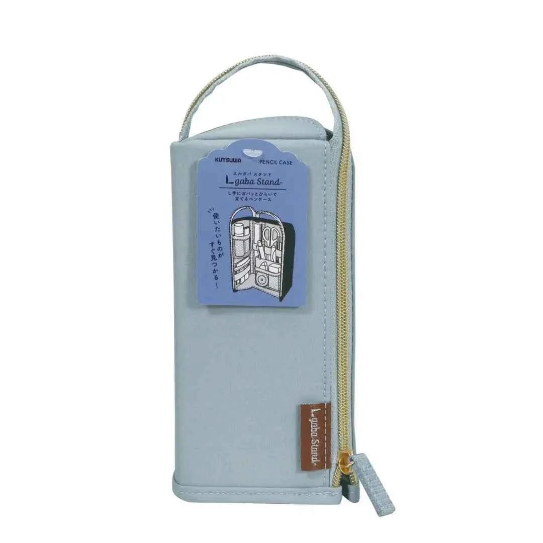 KUTSUWA Pen Case L gaba Stand Desktop Organizer Bag