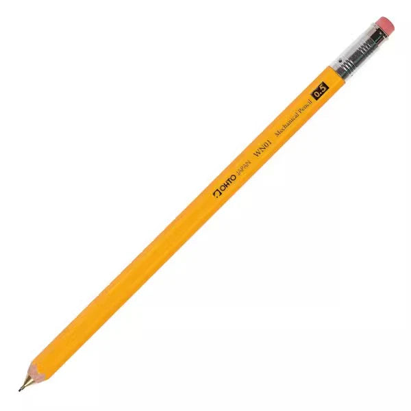 OHTO WN01 Wooden Pencil-Shaped Mechanical Pencil 0.5MM