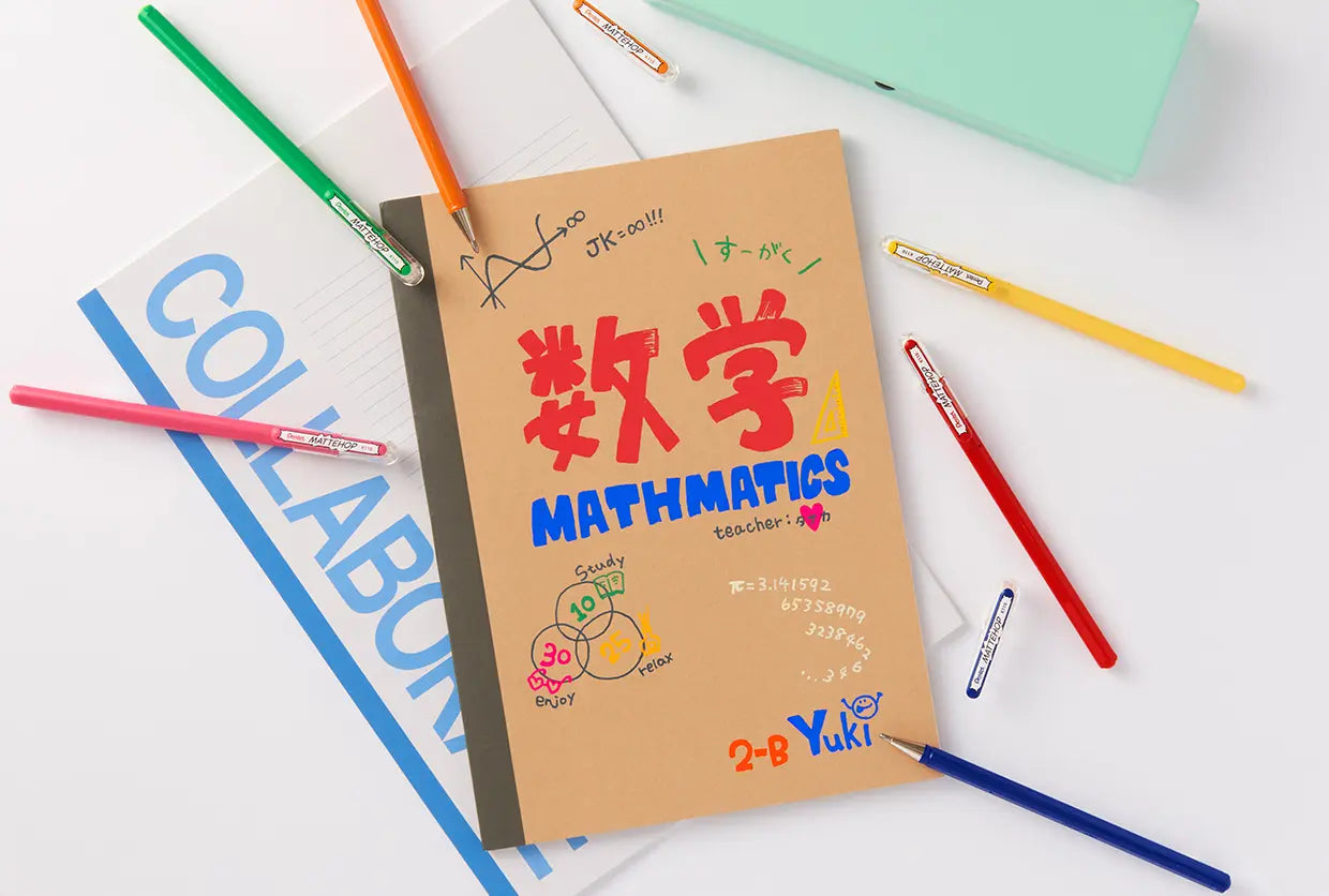 Pentel Mattehop Gel Ink Pen 7 Colors Dream Set