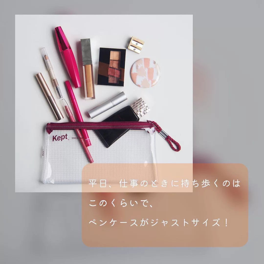 Raymey Fujii Pouch Kept PVC Mesh Pen Case