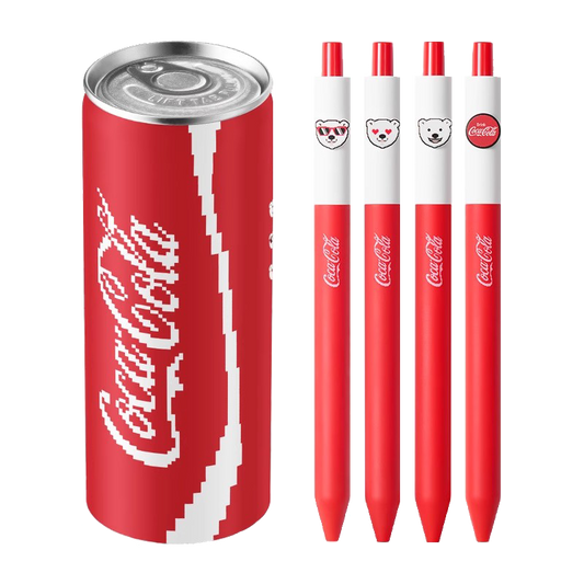 KACO Coca-Cola Limited Edition Bear Gel Pens (4-Pack)