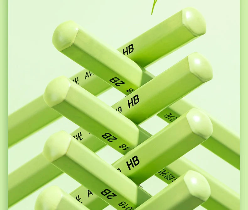 M&G Classic Black Wood Pencil Set - HB/2B (30-Pack)