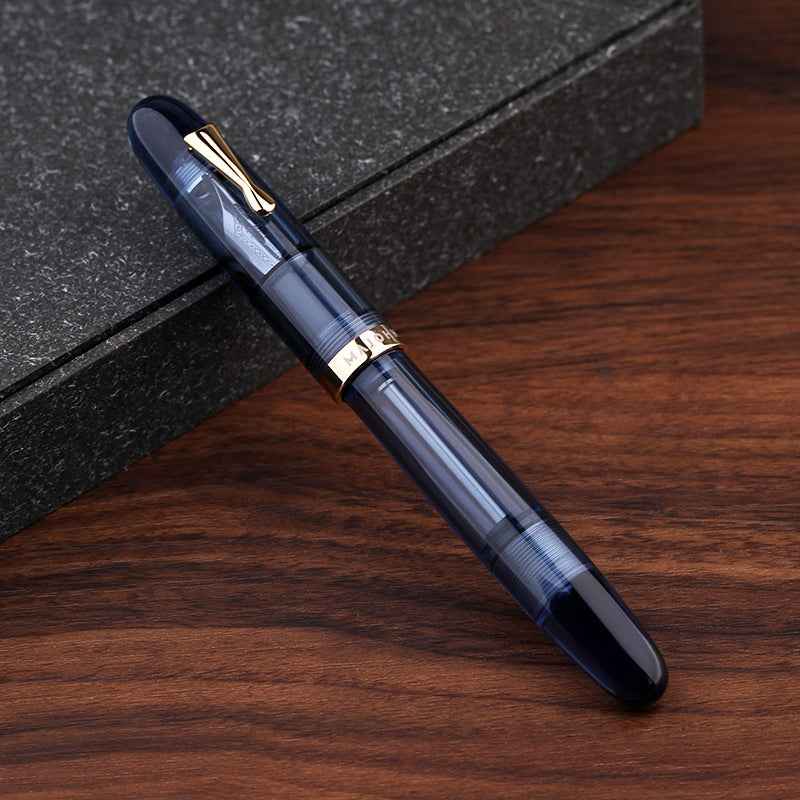Majohn C4 Eyedropper Fountain Pen Transparent Acrylic with Box - TTpen