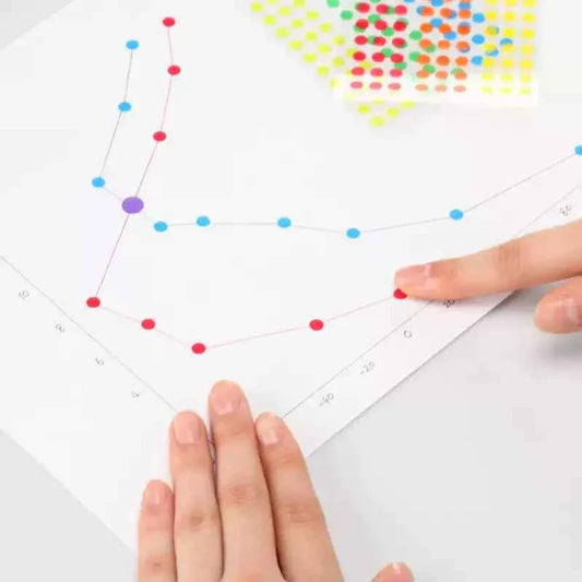 Stalogy Masking Tape Dot Patches 5MM 630 Pieces