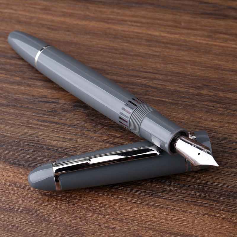 Majohn P136 Piston Fountain Pen Fine Nib with Box - TTpen