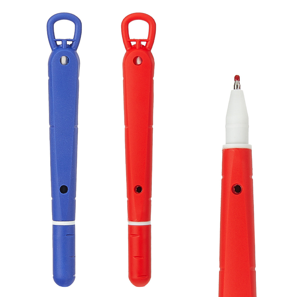 10pcs Security Prison Pen Anti-Swallow Soft Silicone Gel Pen