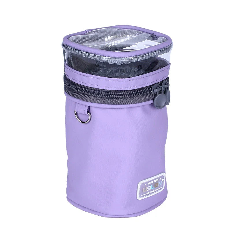 USLON Stand-Up Pencil Case – Desk Pen Holder Chunky Barrel-Style