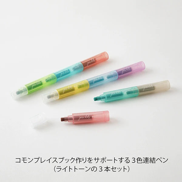 Midori DESIGNPHIL Join Dots Marker Pen 3in1