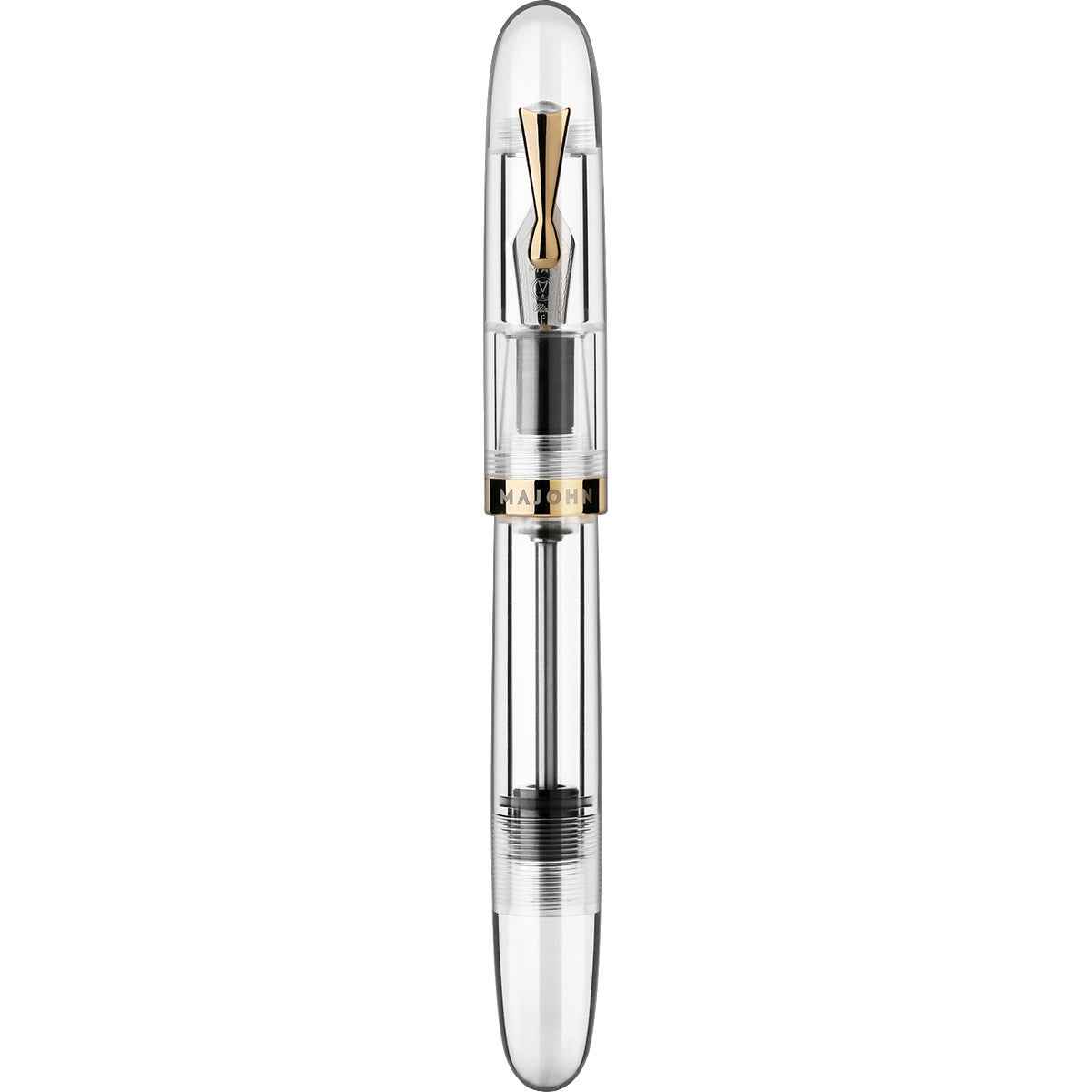 Majohn C4 Eyedropper Fountain Pen Transparent Acrylic with Box - TTpen