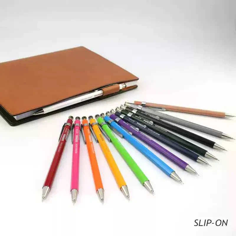 Slip-On Sierra Wooden Axis Ballpoint Pen - 0.5mm - Large