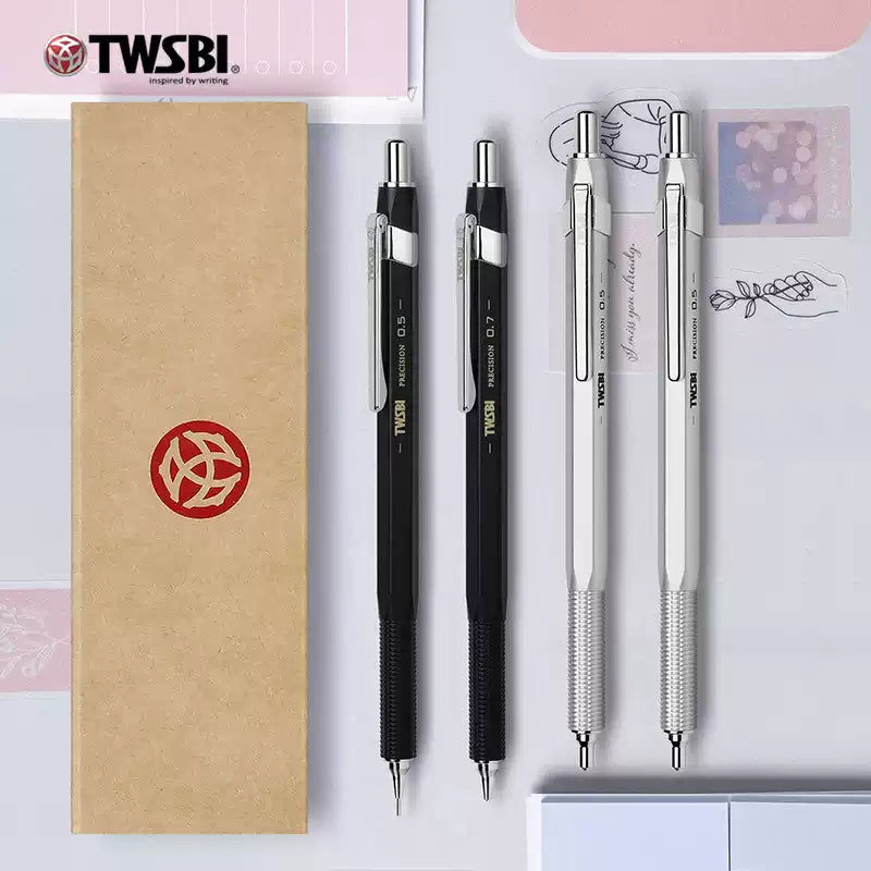 TWSBI Precision Mechanical Pencil - 0.5/0.7mm - Retractable Pipe