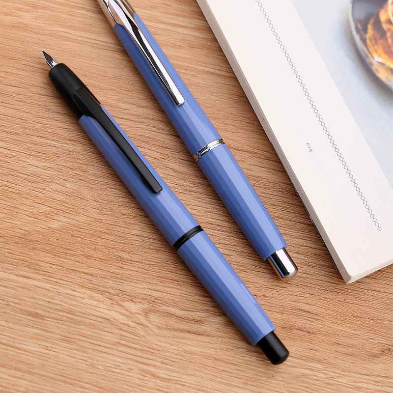 Majohn A2 Press Retractable Fountain Pen Extra Fine Nib with Box - TTpen