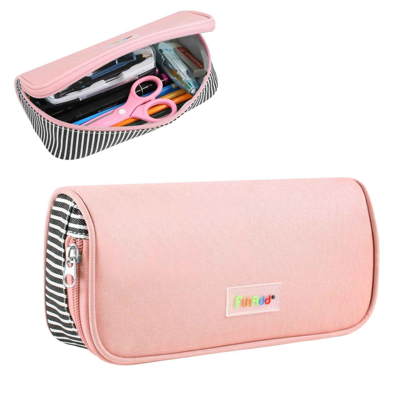 FunAdd Portable Large Pencil Case for Teen Boys Girls - TTpen