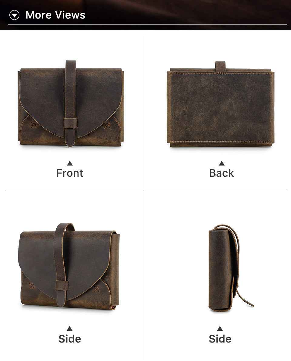 Leather Bible Book Cover Holder