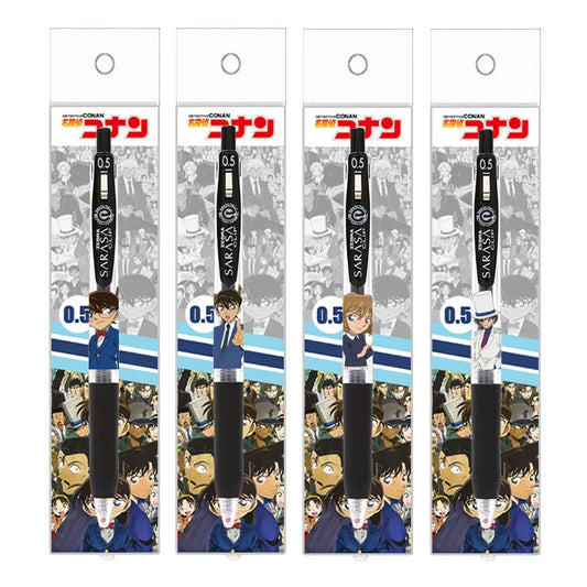 ZEBRA Sarasa Clip Ballpoint Pen Detective Conan 4 Pack
