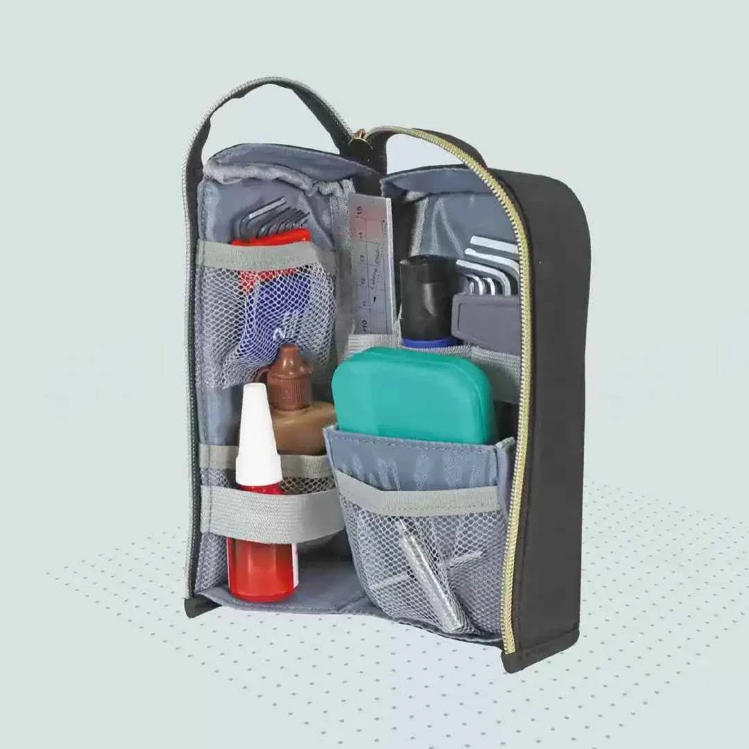 KUTSUWA Pen Case L gaba Stand Desktop Organizer Bag