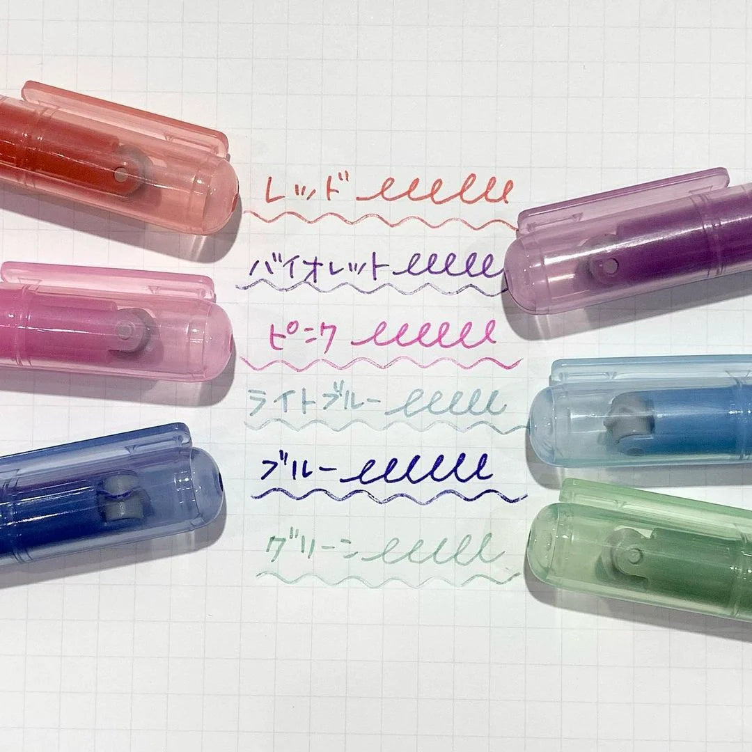 Sun-Star Cororo Roller Stamp Pen - Wave & Dot