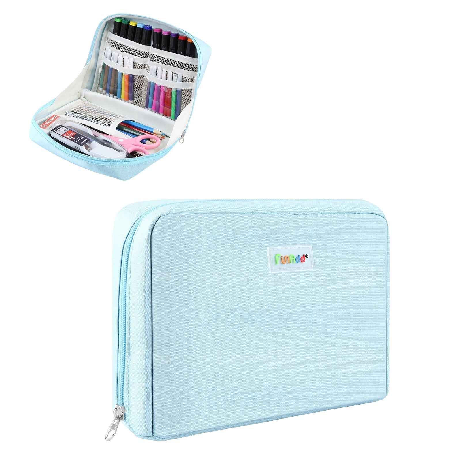 AddFun Portable Pencil Bag,Large Pencil Case for Teen Boys Girls - TTpen