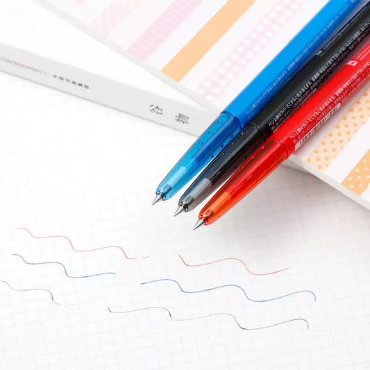 Pilot Frixion Ball Slim Erasable Gel Pen 0.38mm with 3 Refills