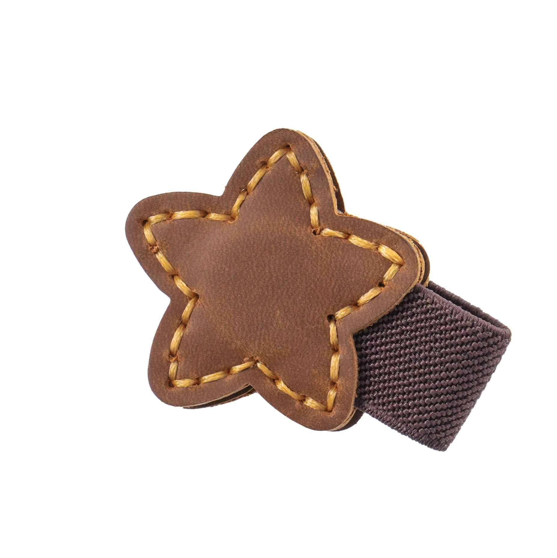 2pcs Star Magnetic Leather Bookmarks Clips