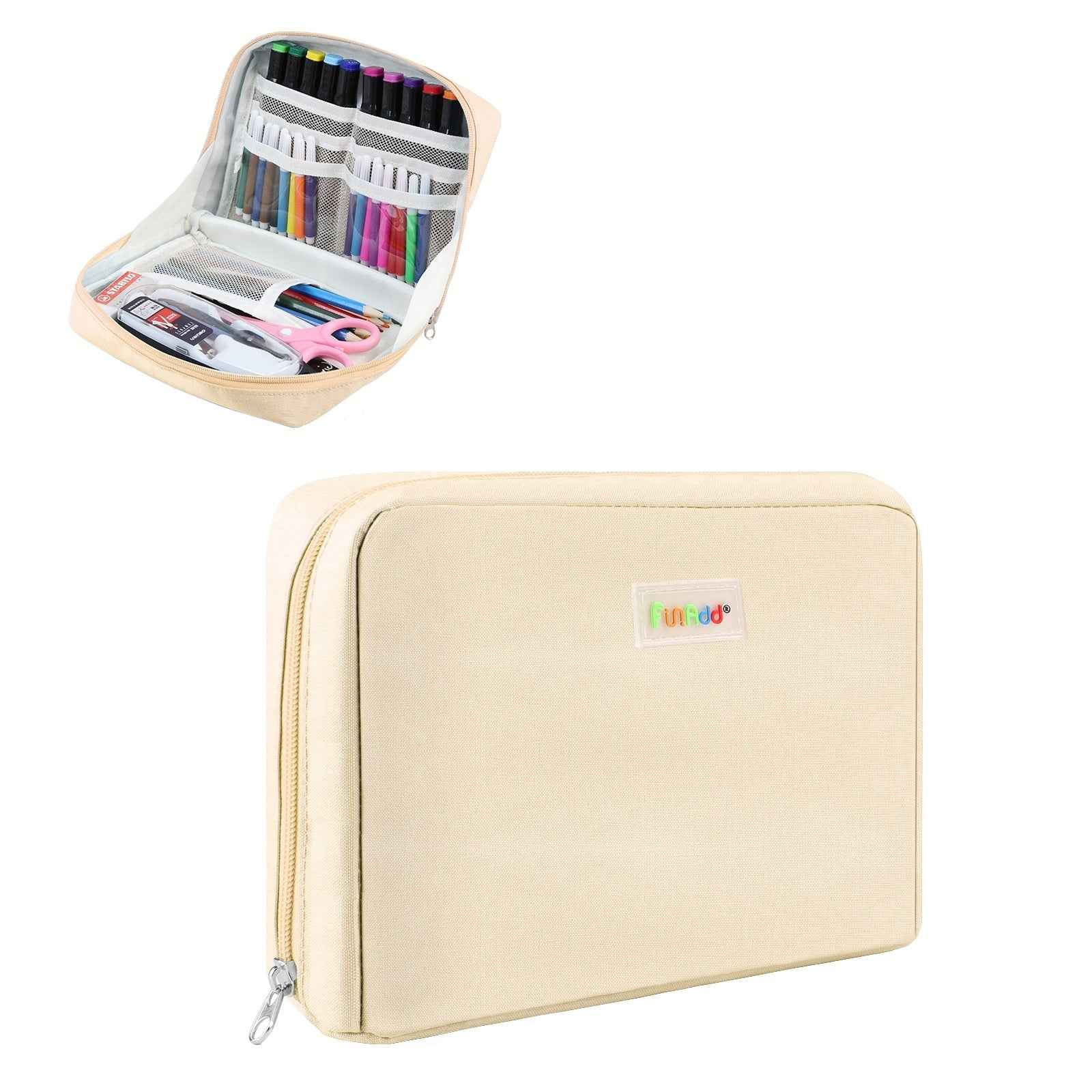 AddFun Portable Pencil Bag,Large Pencil Case for Teen Boys Girls - TTpen