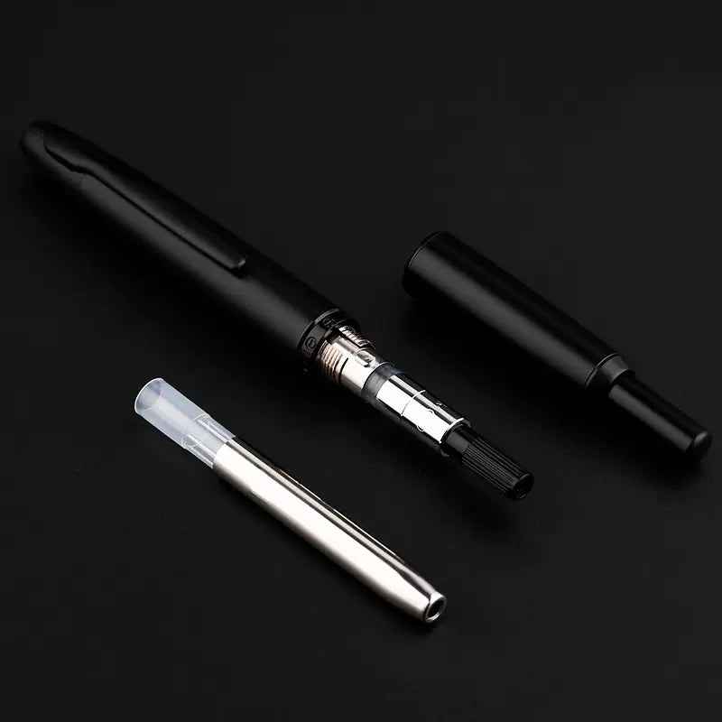 Majohn A1 Press Fountain Pen with Box,Retractable Extra Fine Nib - TTpen