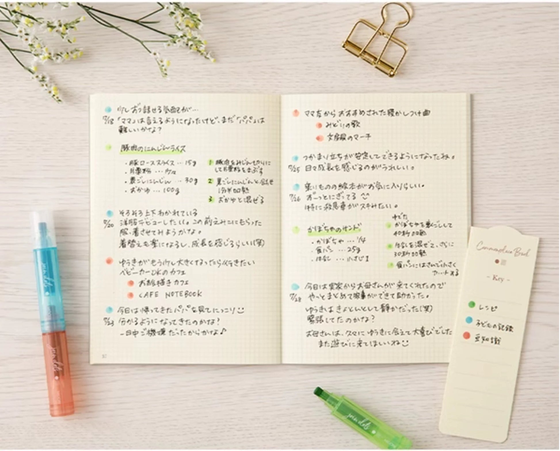 Midori DESIGNPHIL Join Dots Marker Pen 3in1