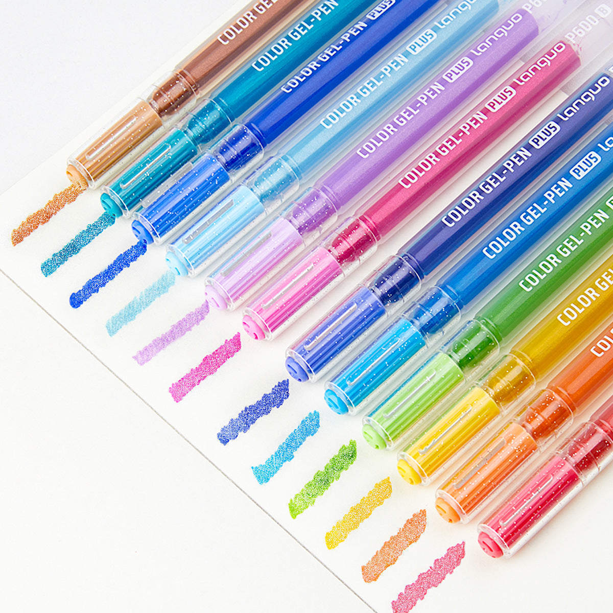 Languo Color Painting Gel Pen Plus 1.0mm Shiny Style 24/36/54/72 Colors