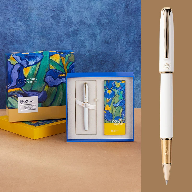 Picasso R16S Luxury Metal Ballpoint Pen Gift Set Oil Painting - TTpen