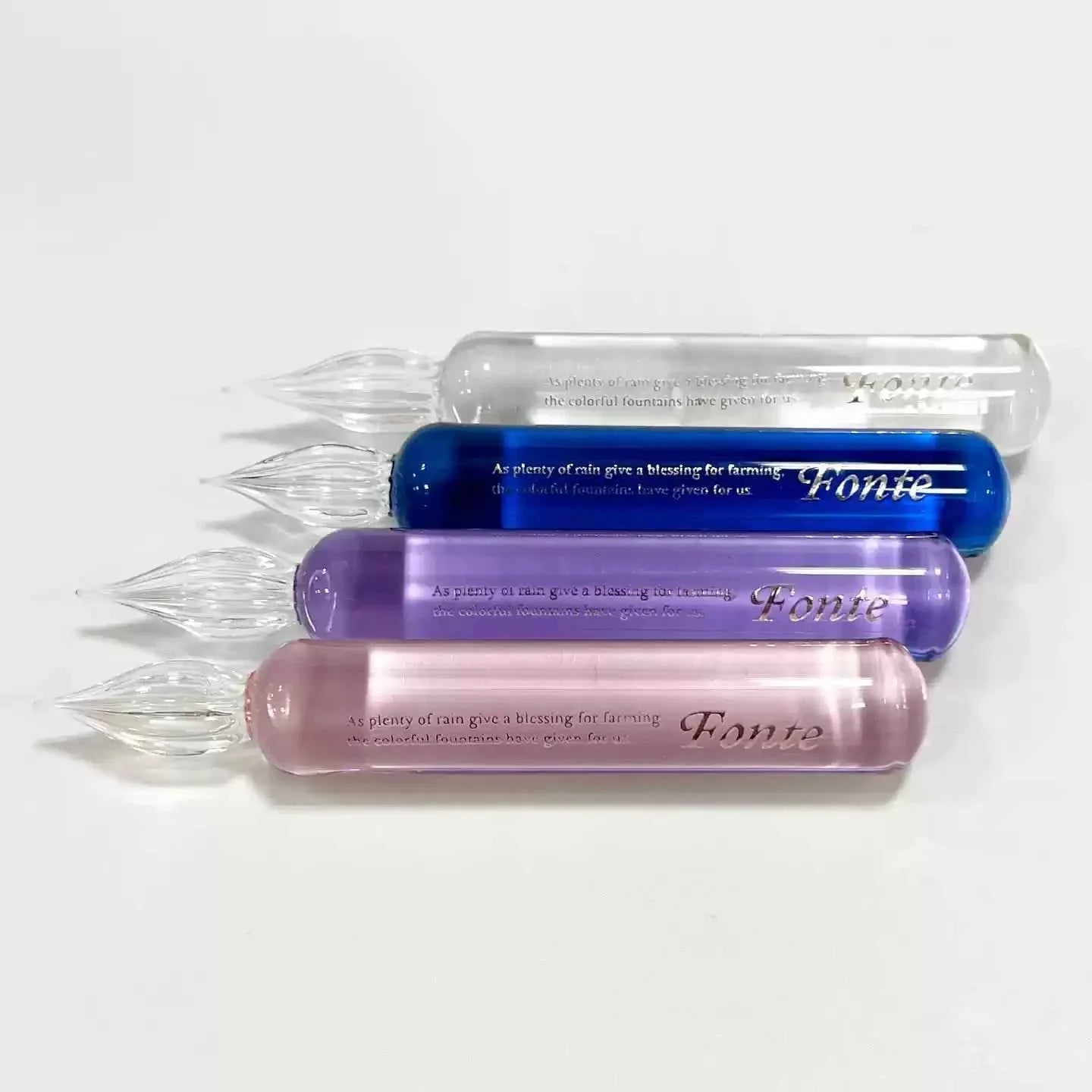 Komamono Lab Fonte Mini Glass Dip Pen with Pen Rest