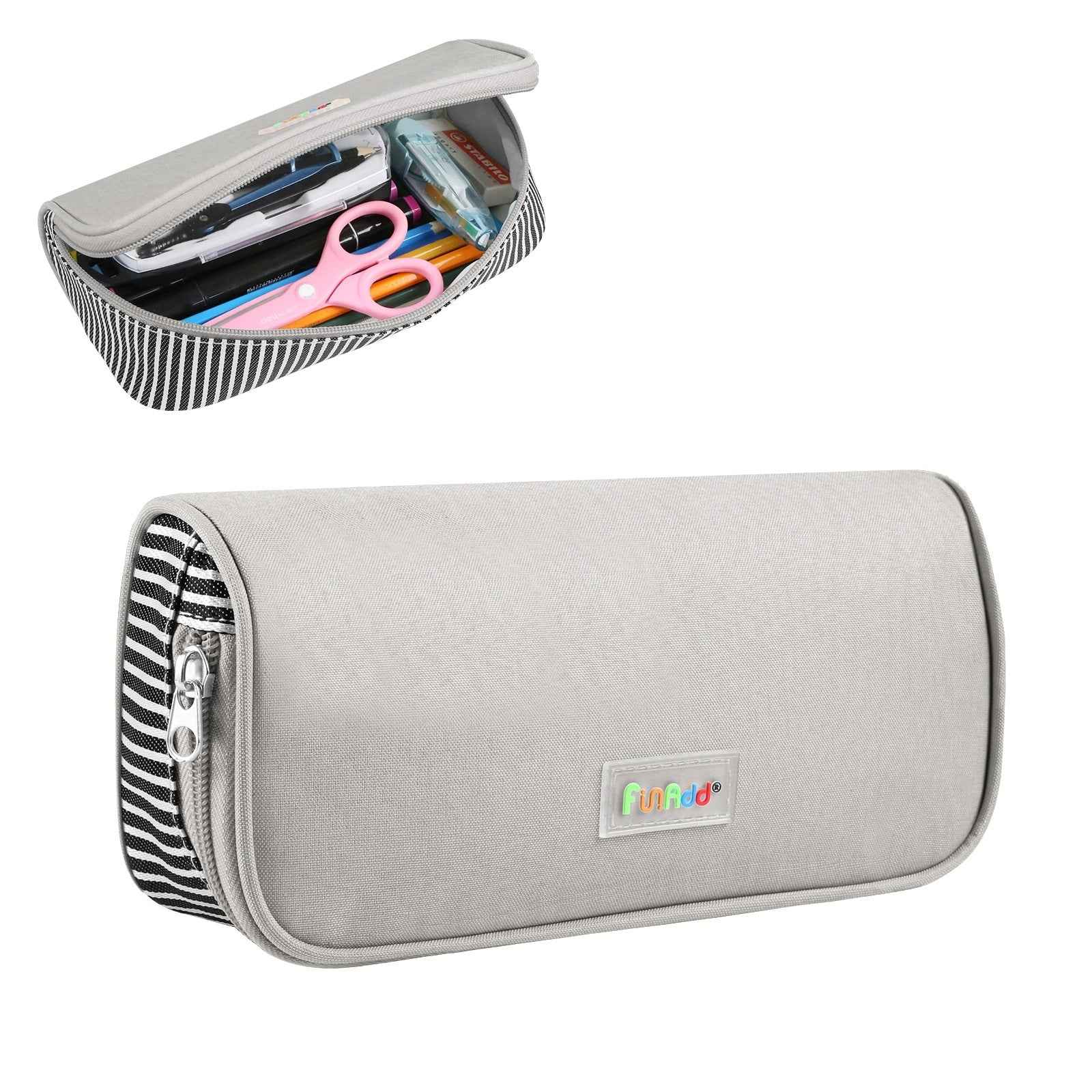 FunAdd Portable Large Pencil Case for Teen Boys Girls - TTpen