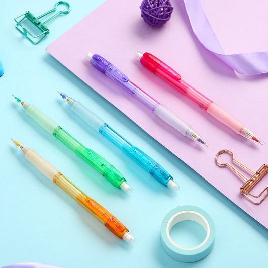 Pilot Super Grip Mechanical Pencil 0.5 mm Lead - 5 Color Pack
